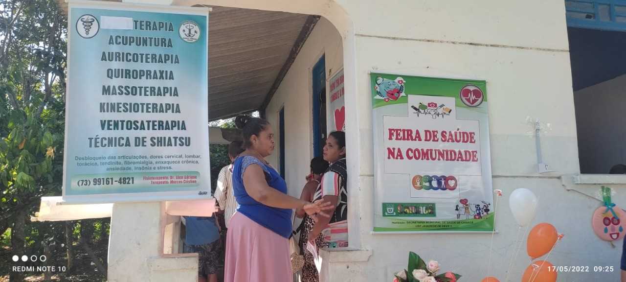 Camacã: Prefeitura leva Feira de Saúde para zona rural